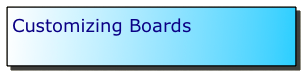 Customizing Boards